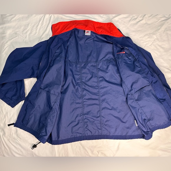 Vintage NIKE Blue Mens Jacket XL RN# 56323 CA# 05553 Windbreaker Full Zip - Picture 11 of 16